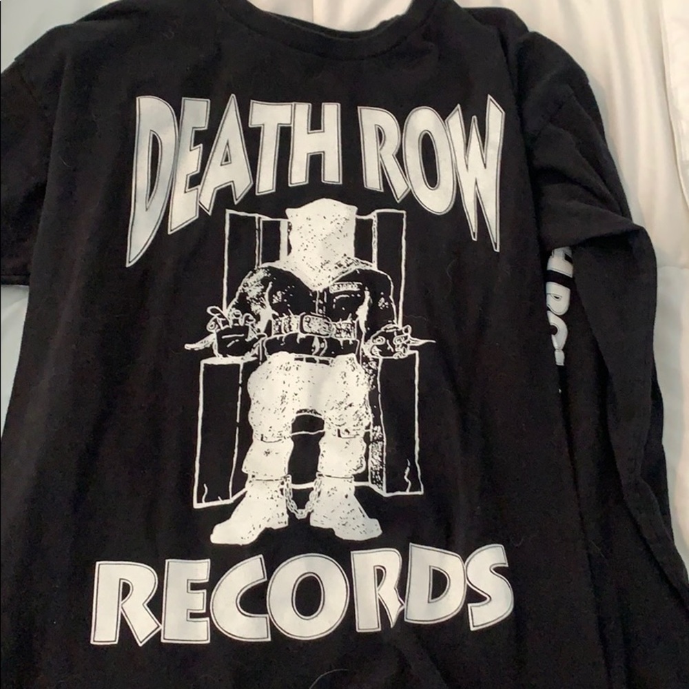 Long sleeve Death Row Records tee